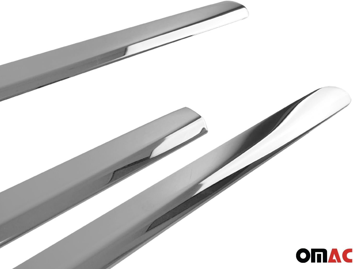 OMAC Side Door Trim Skirt Garnish for Kia Sorento 2011-2015 Stainless Steel 4Pcs