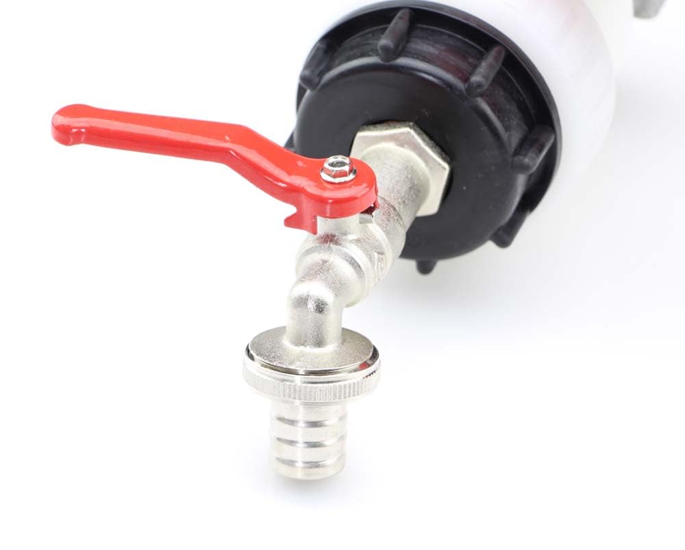 IBC adapter IBC S60x6 nasadka z zaworem wylotowym 1/2"