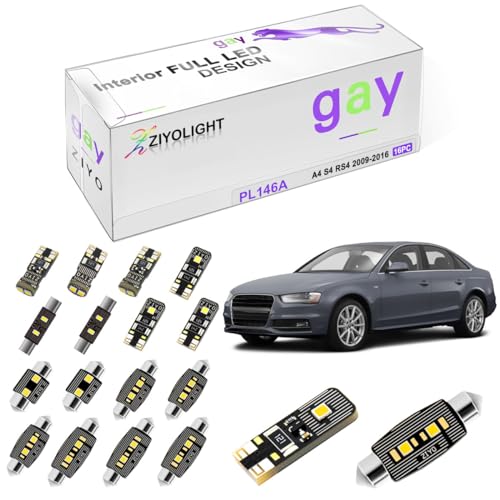 ZIYOLIGHT - PL146A Replacement for AUDI A4 S4 RS4 Sedan