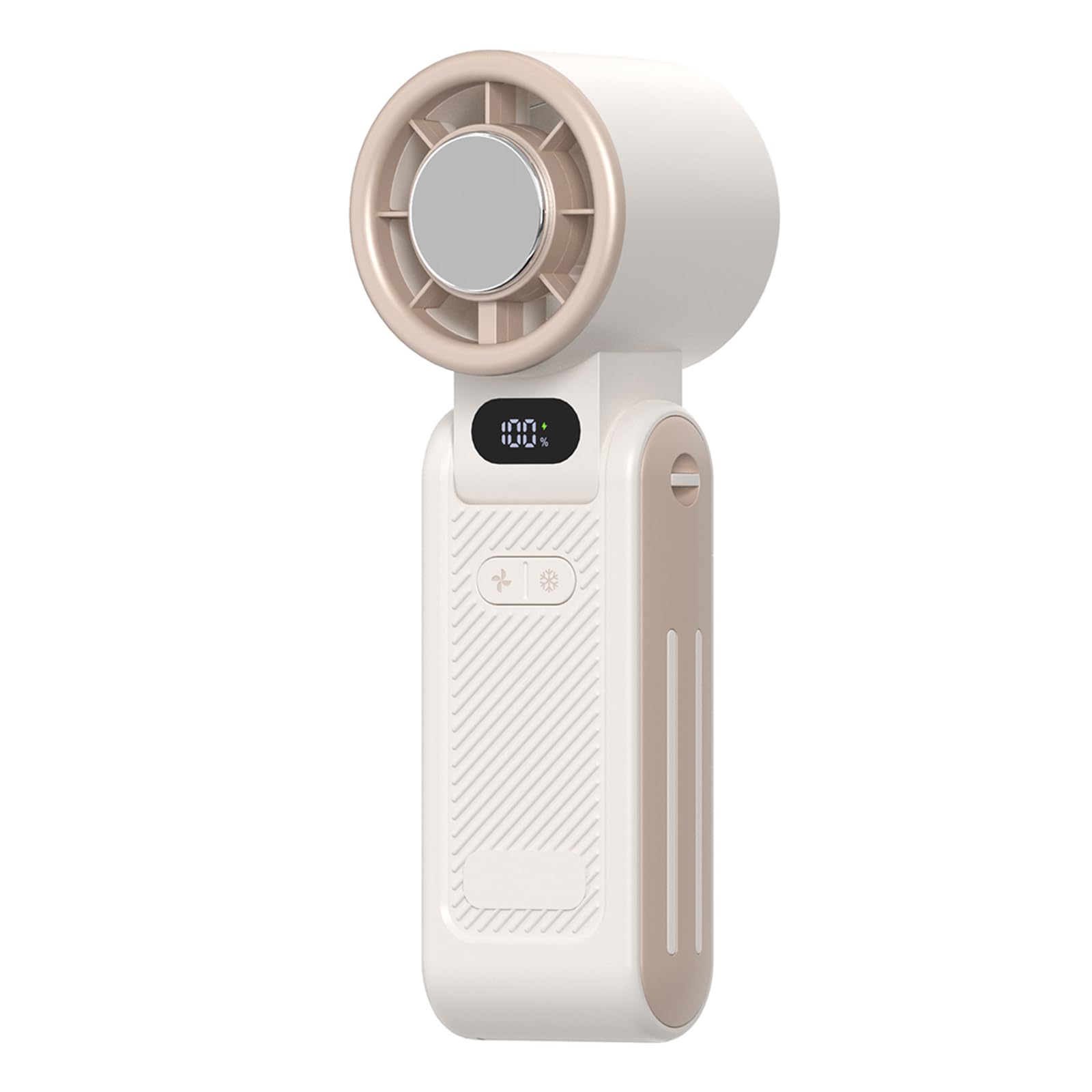 Ventilateur de cou portable USB rechargeable à 100 vitesses et refroidissement