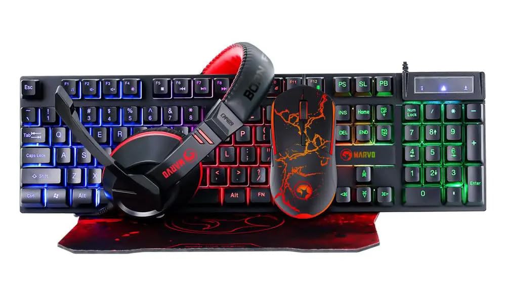 Marvo Scorpion Cm409 Uk In Gaming Bundle Keyboard Desertcart