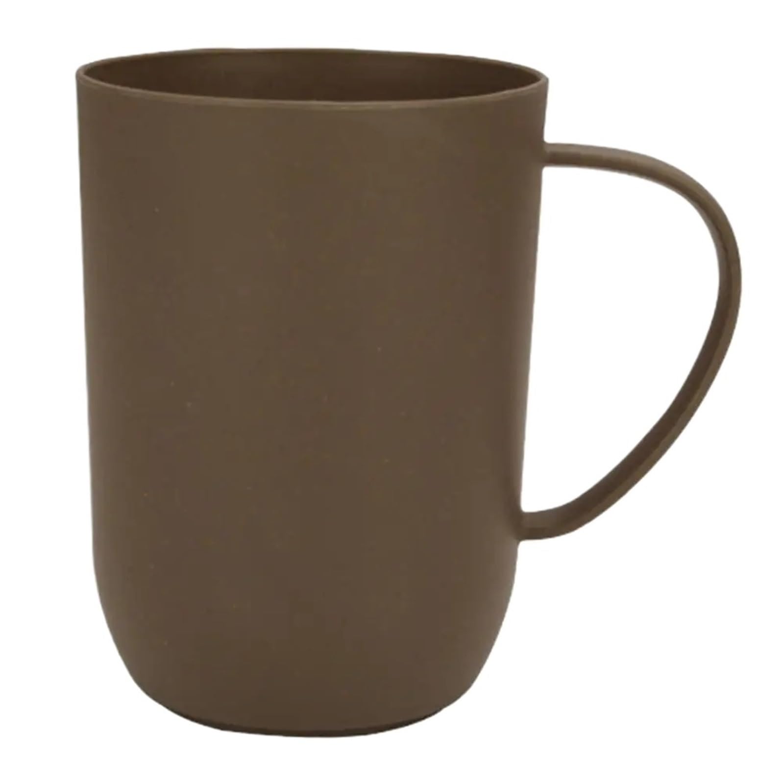 2Pcs Water Cup Coffee Mug Tea Milk Cups Portable Travel Toothbrush Washing Mouth Toothpaste for Toothbrushes(Brown)