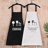 Einer Taschen: Mit einer großen taschen vorne können Kochutensilien, sie können Ihr Handy und Ihre Rezepte beim Kochen verwenden und sie beim Kochen in die Tasche stecken.Handwerkzeuge, Malpinsel, Grillthermometer und vieles mehr untergebracht werden.