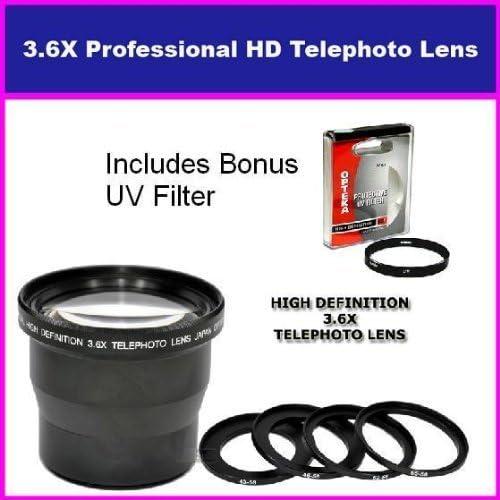 3.5X HD Professional Telephoto lens For Kodak EasyShare Z650 Z740 Z710