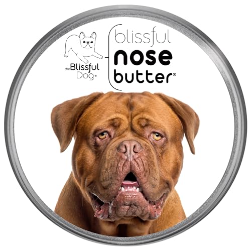 Image of The Blissful Dog Dogue De Bordeaux Nose Butter, Versatile Dog Nose Balm for Dry Nose, Handcrafted Nose Moisturizer, Easy-to-Apply Dog Essentials, Unscented, 2 oz.