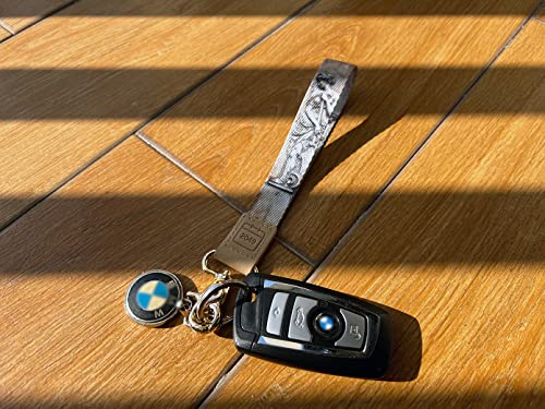 Dql Wrist Key Lanyard, Bohemian Key Chain Wristlet Lanyard, Hand Lanyard Key Wrist Strap, Keychain For Car Keys Women,Short Key Lanyard, Car Key Holder For Women(Cute) #TOP3