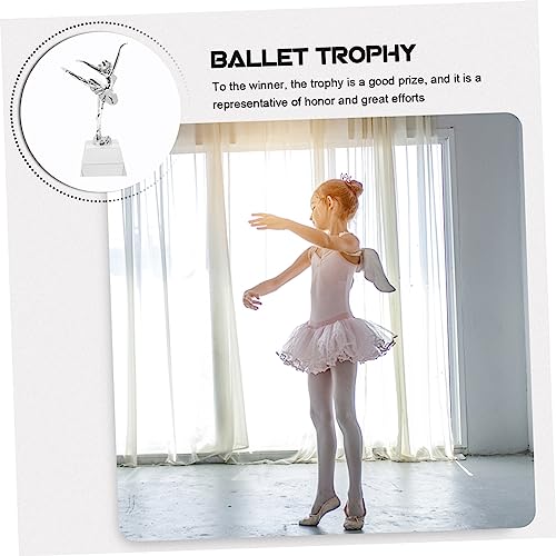 Didiseaon 2 Peças Troféu De Balé Dançarina De Balé Estatueta Menina Presentes De Basquete Brinquedos