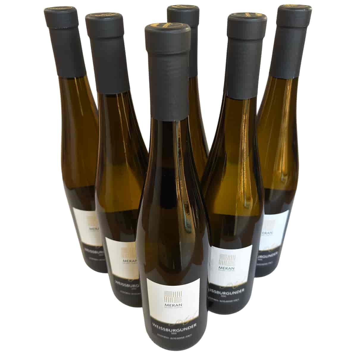 Weißburgunder Festival Südtirol DOC 2024 – Kellerei Meran – 6×0,75L | Frische Alpenmineralität für klare Struktur und feine Fruchtspannung, Trocken, frisch und elegant, premium Weißwein