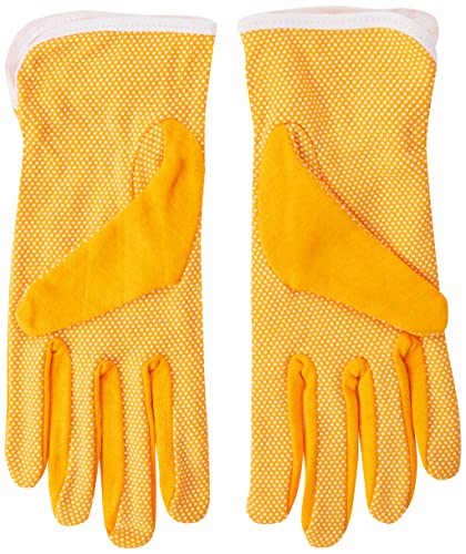 Dritz Fons & Porter 7856 Machine Quilting Grip Gloves, Gold, Size Large #TOP2