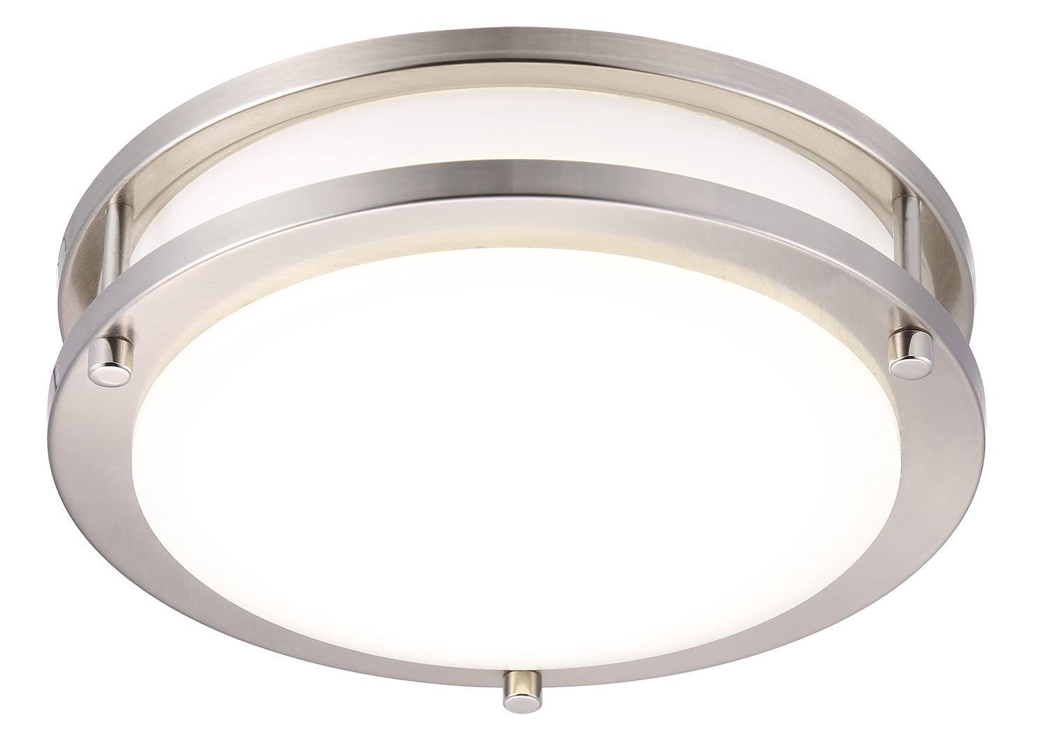 Cloudy Bay LED Flush Mount Ceiling Light,10 inch,17W(120W Equivalent) Dimmable 1050lm,5000K Day Ligh