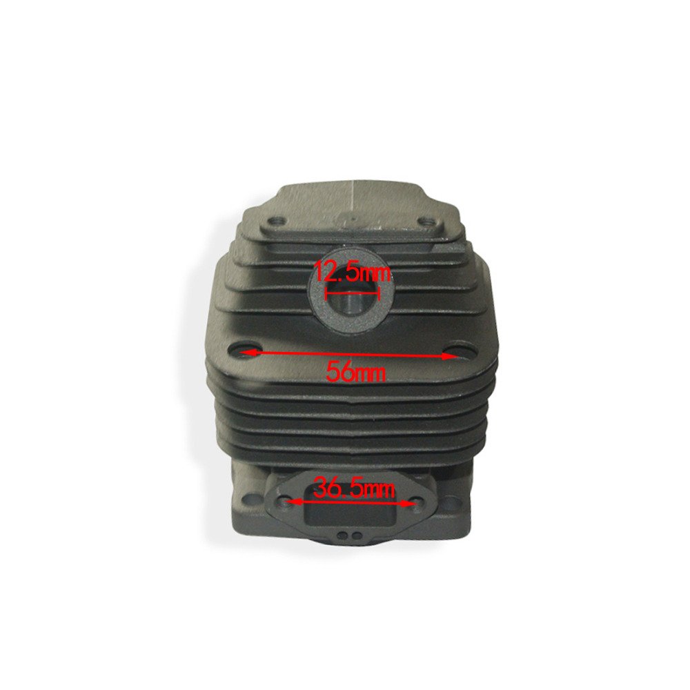 Kit Pistone 39mm Per Decespugliatore Mitsubishi T200 - Con Spinotto, Segmenti E Clip - 5