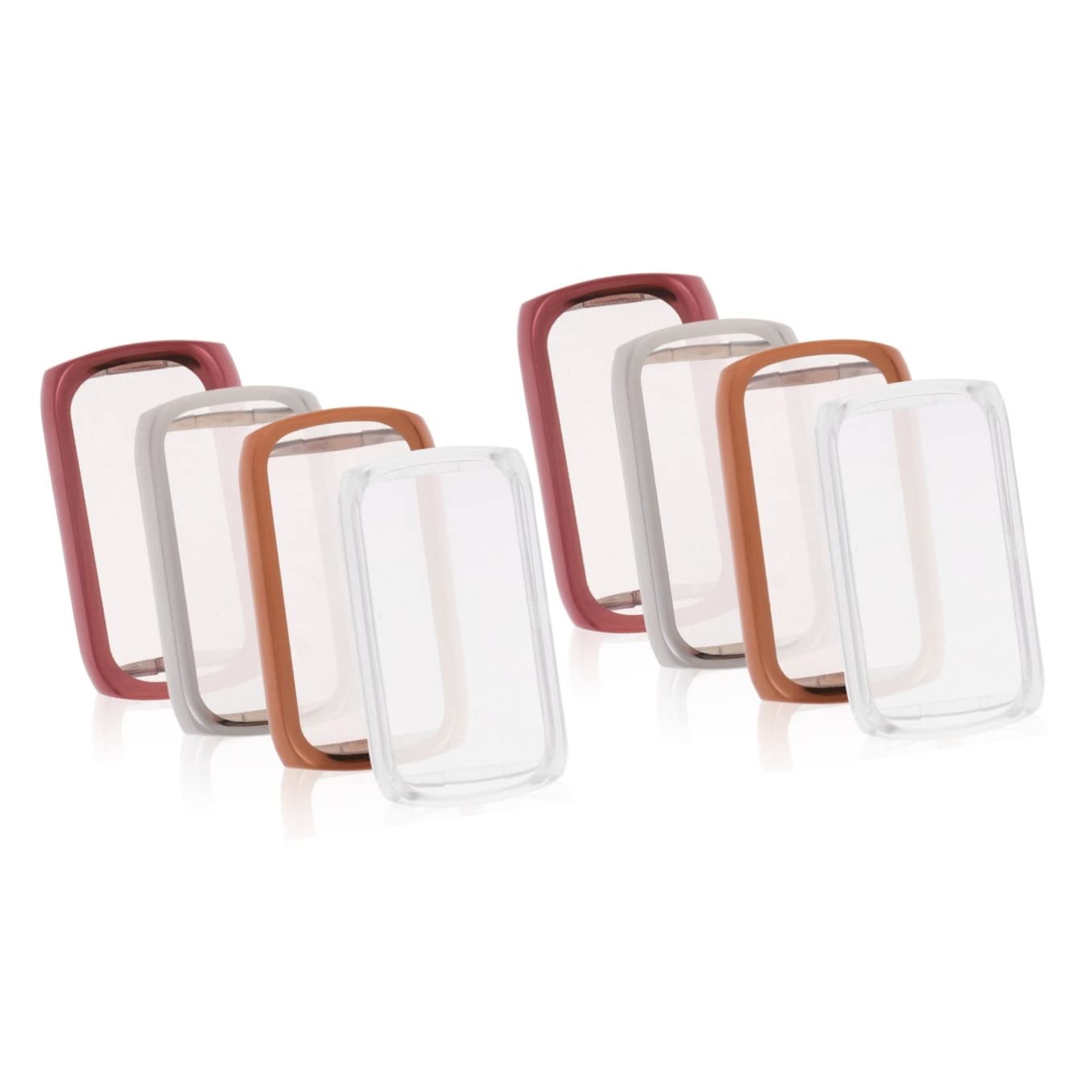 Gatuida 8pezzi Custodia Protettiva Per Cover Anti-shock Compatibile Tpu e Rosa Protezione Per Smartwatch