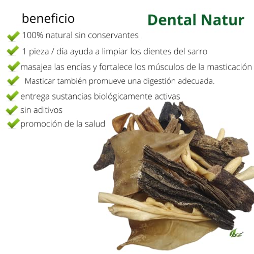 Hygiène dentaire dentaire pour chiens - 100 % naturelle - Aide au brossage des dents - Friandises naturelles OGF (L) - Image 4