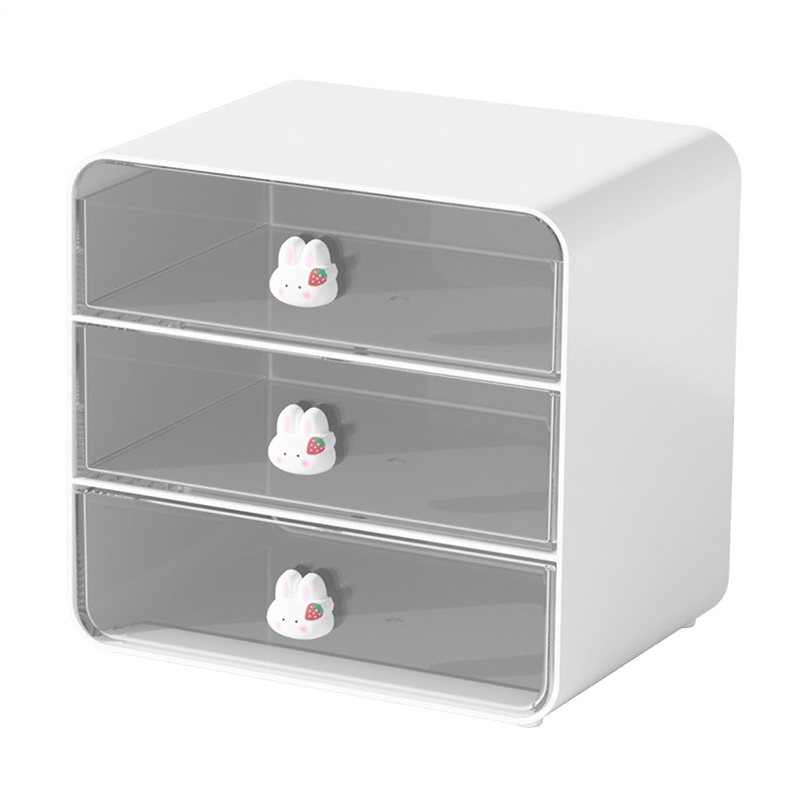 Scatola organizer da scrivania, cassetto impilabile, design durevole per trucchi e forniture per ufficio, organizer compatto multi-cassetto
