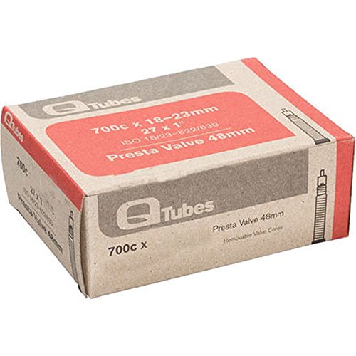 Q-Tubes 700c x 28-32mm 48mm PRESTA Valve Tube 129g