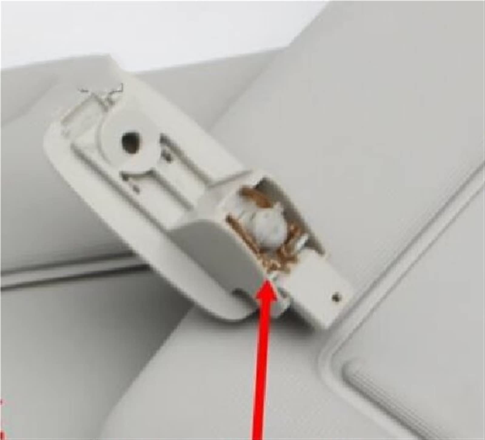 Visiera Parasole Interna Destra Con Specchietto Per Tiguan 2010-2016 – Colore Grigio, Montaggio Diretto
