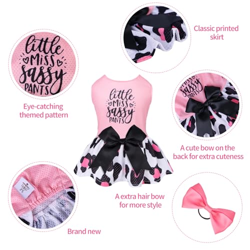 Image of CuteBone Dog Mesh Dress Puppy Sundress Pet Outfit Summer Fashion for Small Dogs Girl Cat Clothes
