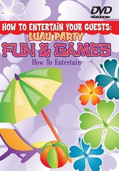 DVD Audio How To Entertain Your Guests / Luau Party / Fun & Games Book