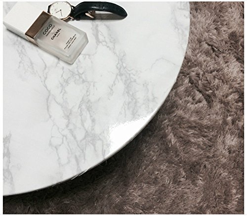 wallstickery Marble Paper for Counter top White Gray Granite Wallpaper Gloss self Adhesive Stone Look Wall Stickers Removable Peel and Stick Kitchen cabinets