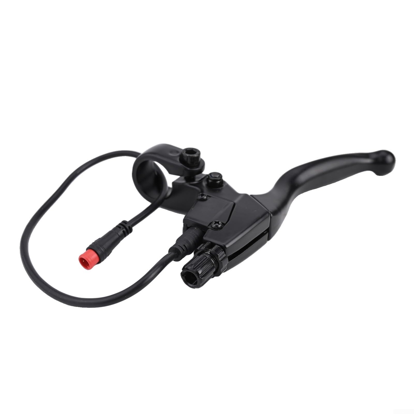 Besttoolifes 2pin Brake Lever for Electric For Bike, Ebike Power Cut-off Brake Handle with SM Interface, Waterproof Aluminum Alloy Long Cable Brake Lever(2pin waterproof interface)