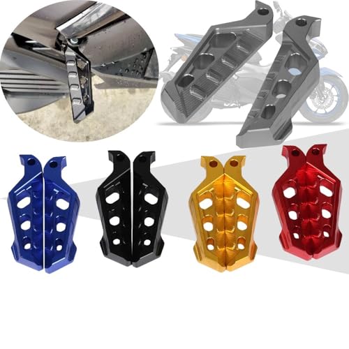 Plaques de pédales moto pour Yamaha Aerox NVX 155