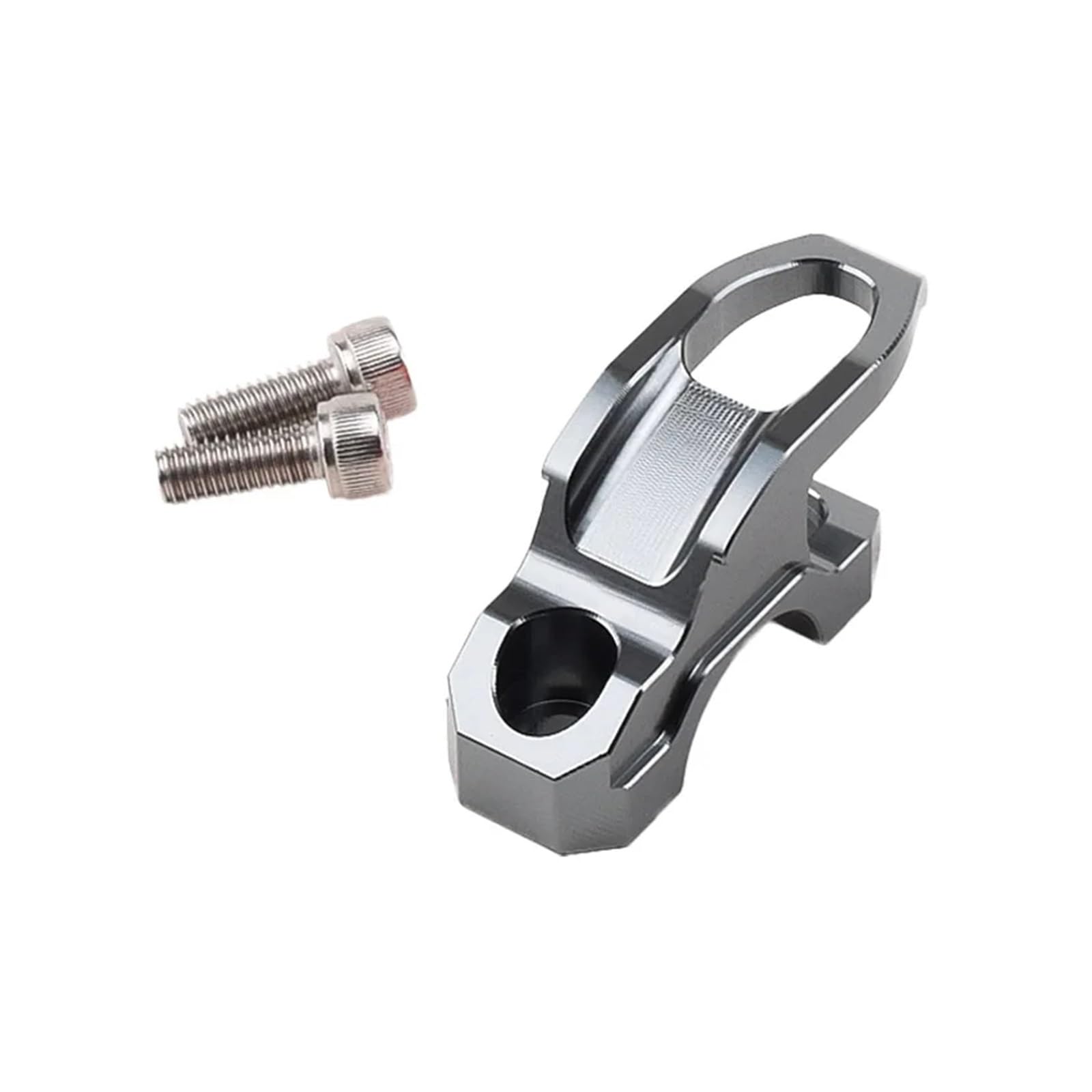 AUytcin Bike Hook Storage Hook for Hon@&da CRF1100L CRF1000L CRF 1000L 1100L Motorcycle Accessories Aluminum Alloy Helmet Hook Holder Clamp Carry(No Logo Titanium)