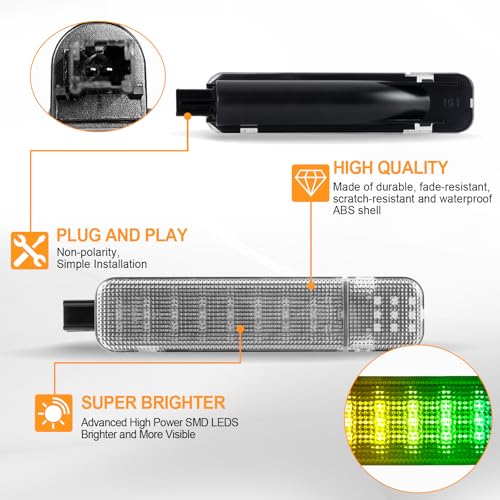 Luz LED RGB para panel puerta interior para Chevy C/K 1995-1999 miniatura 5