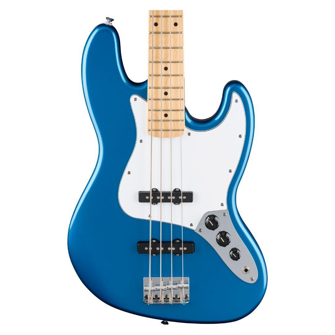 Fender Standard Jazz Bass - Aqua Marine Metallic, Maple Fingerboard - Image 3