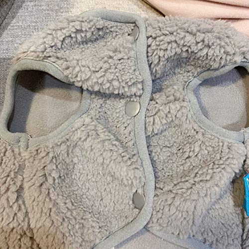 ULTECHNOVO Inverno Cão Colete Quente Pet Vestuário à Prova de Vento Perímetro Casaco Natal Quente Ga