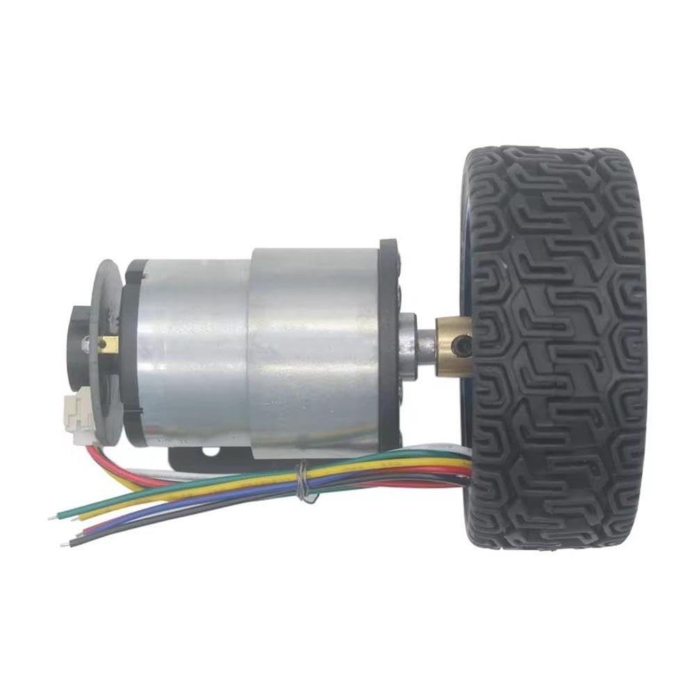 Módulo codificador Motor Codificador JGB37-520 Motor De Coche Inteligente DC12V Motor Pequeño Kit De Coche Motor De Velocidad(1580 revolutions)