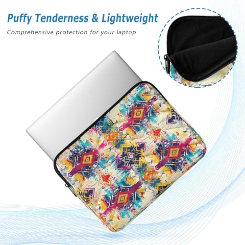 Funda para portátil de 13-14 pulgadas impermeable con patrón étnico miniatura 5