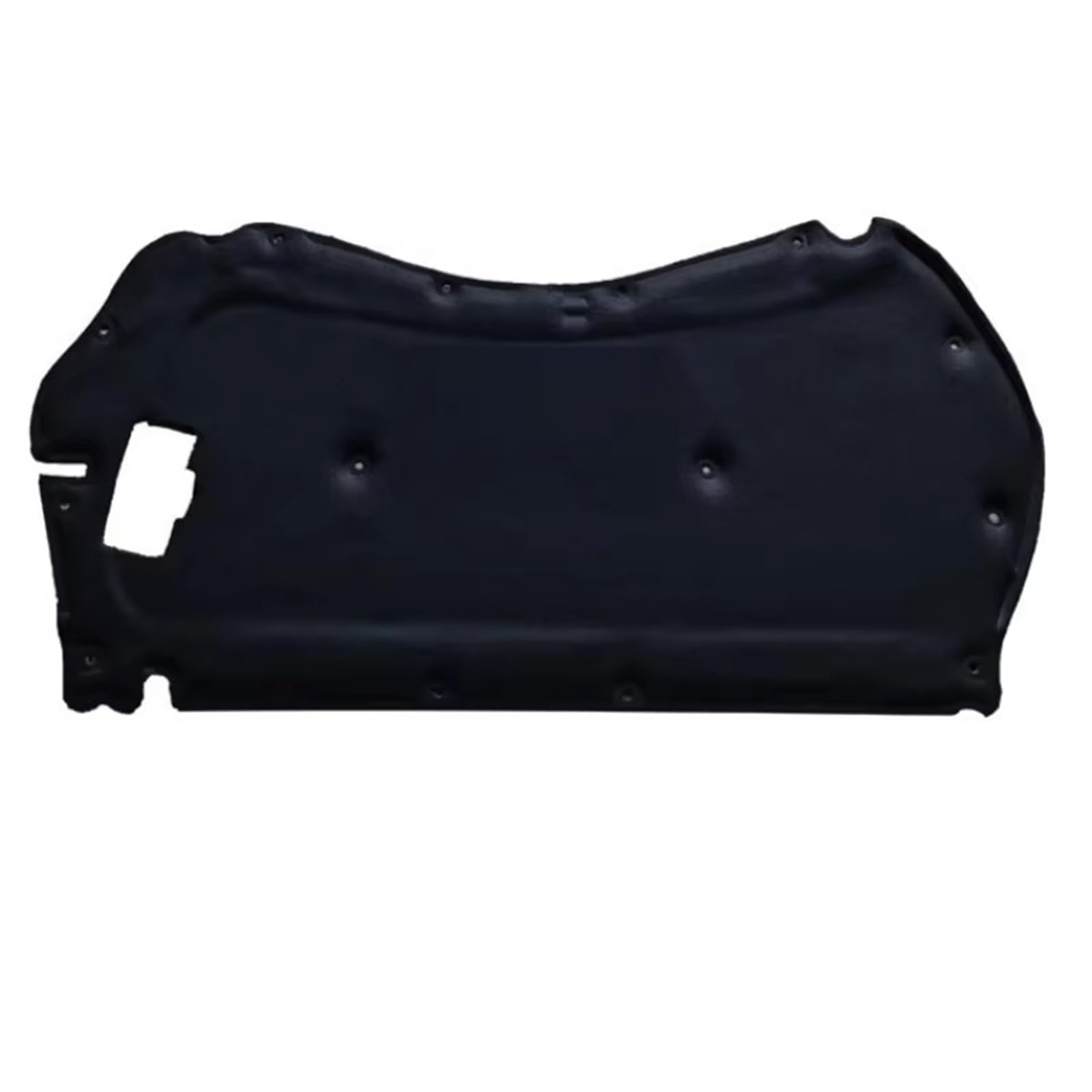 FrontHood Engine Mat Pad Cover for Peugeot 508 W23 2010~2018 Engine Cover Liner Cotton Soundproof Heat Mat Car Hood Insulation Pad(Black)
