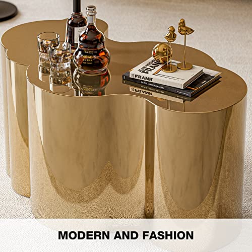 Ikifly HU9023-GD00 Modern Gold Stainless Coffee Table thumb #5