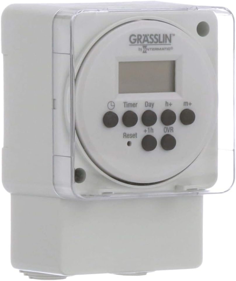 Electronic Timer Module; 24Hour/7Day; Surface/DIN Rail Mount; 120