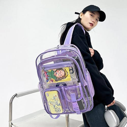 Mochila transparente para evitar pérdidas de material y agilizar accesos 4