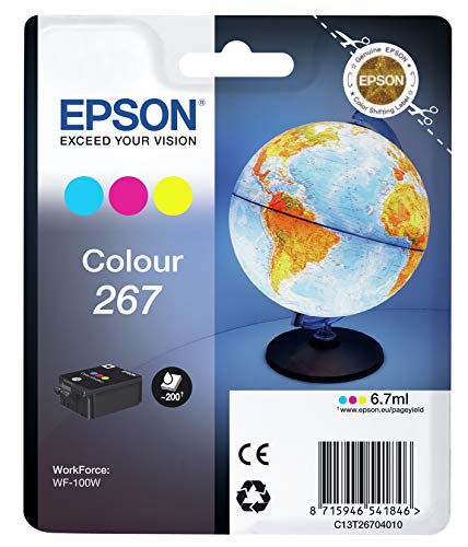 Epson Globe Monobloc 267 encre DURABrite Ultra 3 couleurs - vue 2