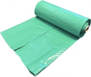 Farm Plastic Supply - Biodegradable Green Plastic Sheeting - 6 mil - Green Plastic Tarp, Biodegradable Plastic Sheeting, Construction Plastic, Agricultural Plastic, Heavy Duty Plastic (10' x 100')