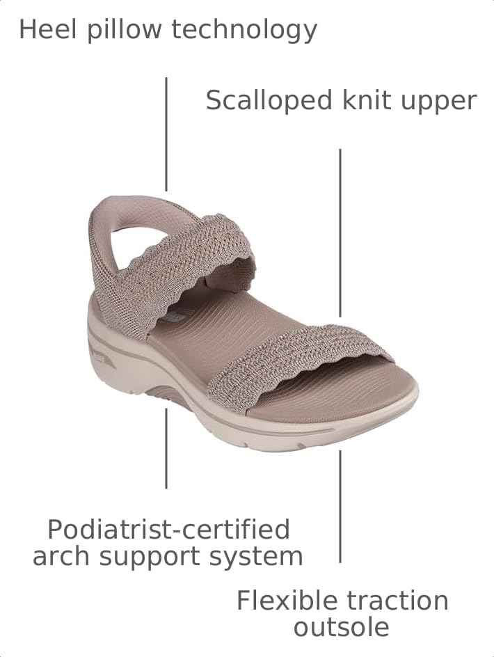 Image of Skechers Women's On-the-go Go Walk Arch Fit 2.0 Hands Free Slip-ins Sandal - Sasha