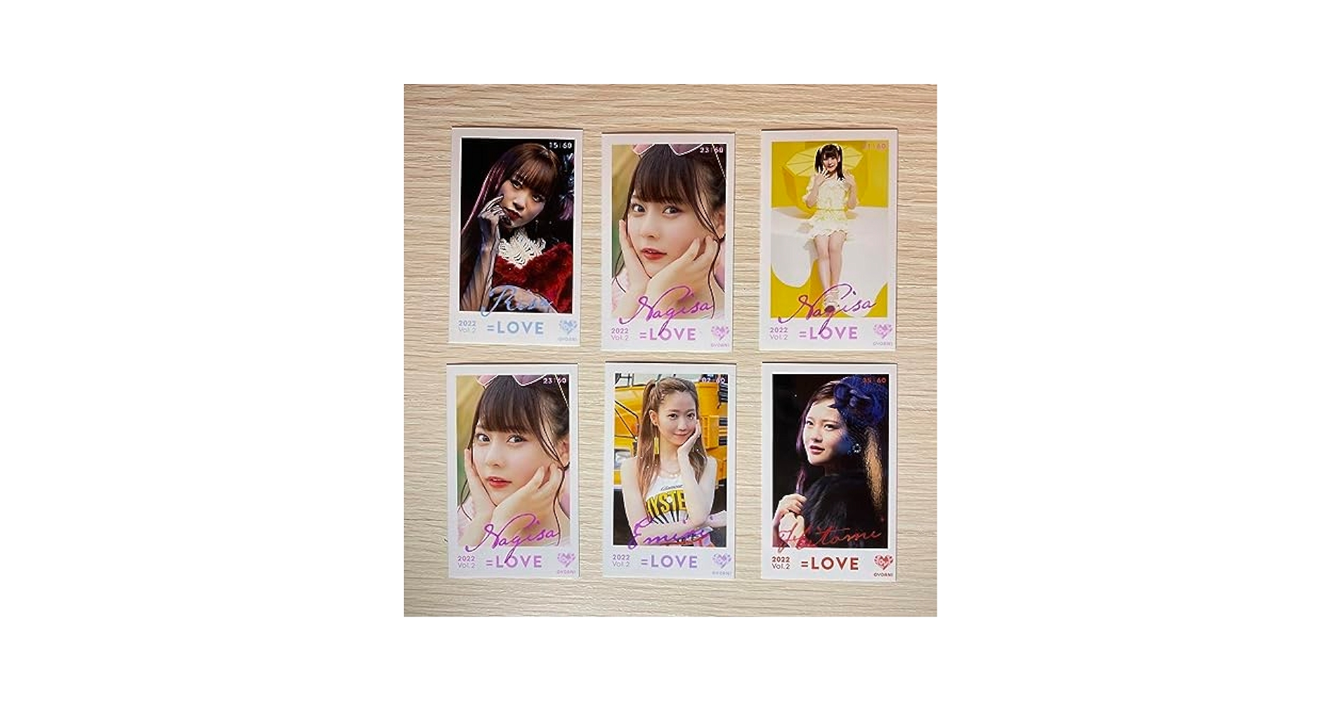 Amazon.co.jp: イコラブ ＝LOVE ミニ フォトカード 6枚セット