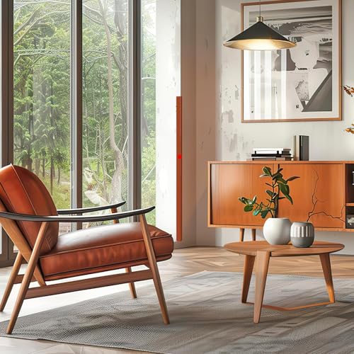 Image of 2PCS Wall Corner Protectors Guards - Self Adhesive Corner Protector & Corner Guards for Walls Edge Protection, Easy to Apply - No Tools Needed(Brown, 47.24 inchx1.18 inch)