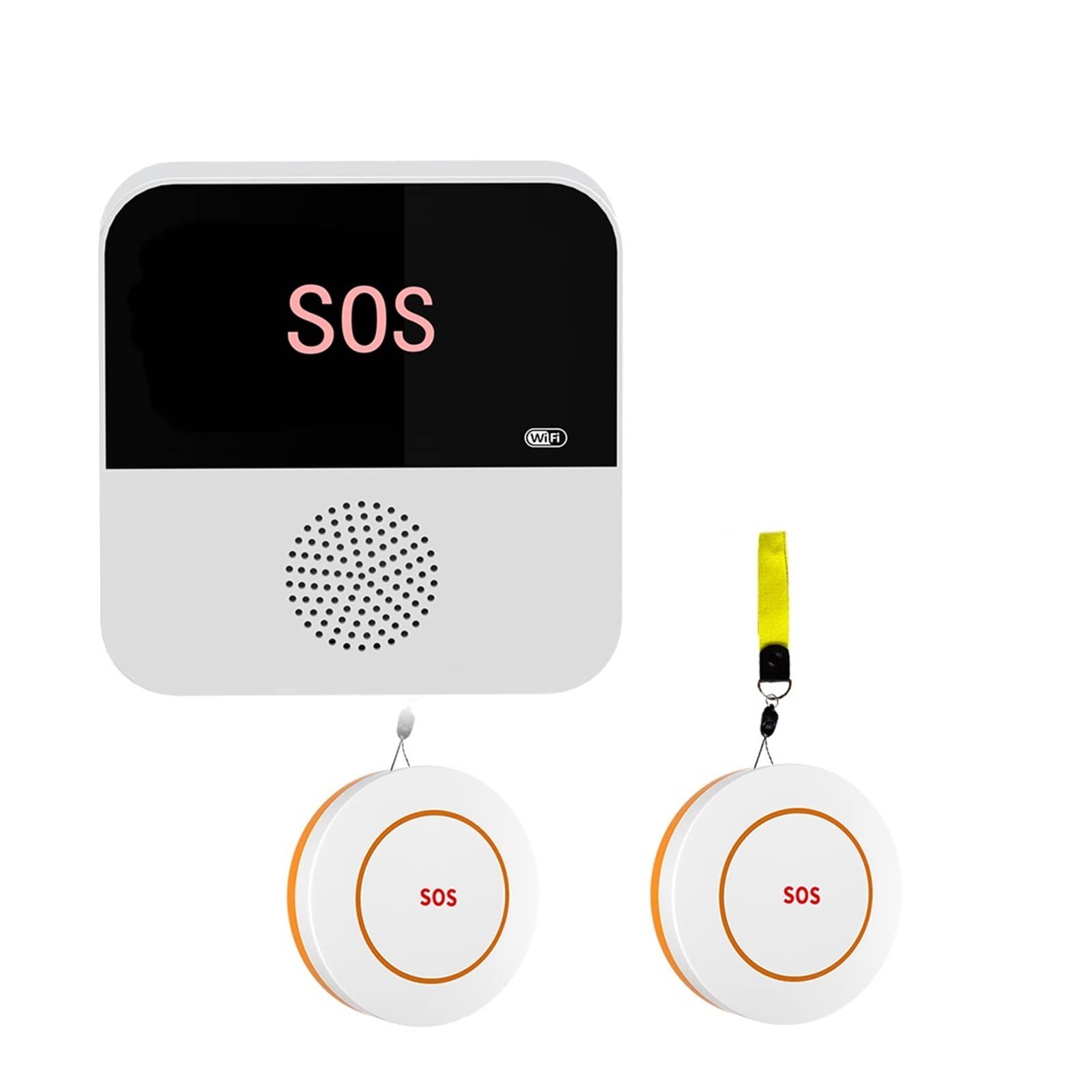 CUDTAPI Tuya Security Alarms For Home Kit Alarm System Door Sensor Wireless Doorbell/GSM App Control(Set A)