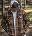 Legendary Whitetails Mens Shirt Jacket Plaid Flannel Berber Lined Polyfill Insulated Shacket, Daybreak Plaid, XX-Large
