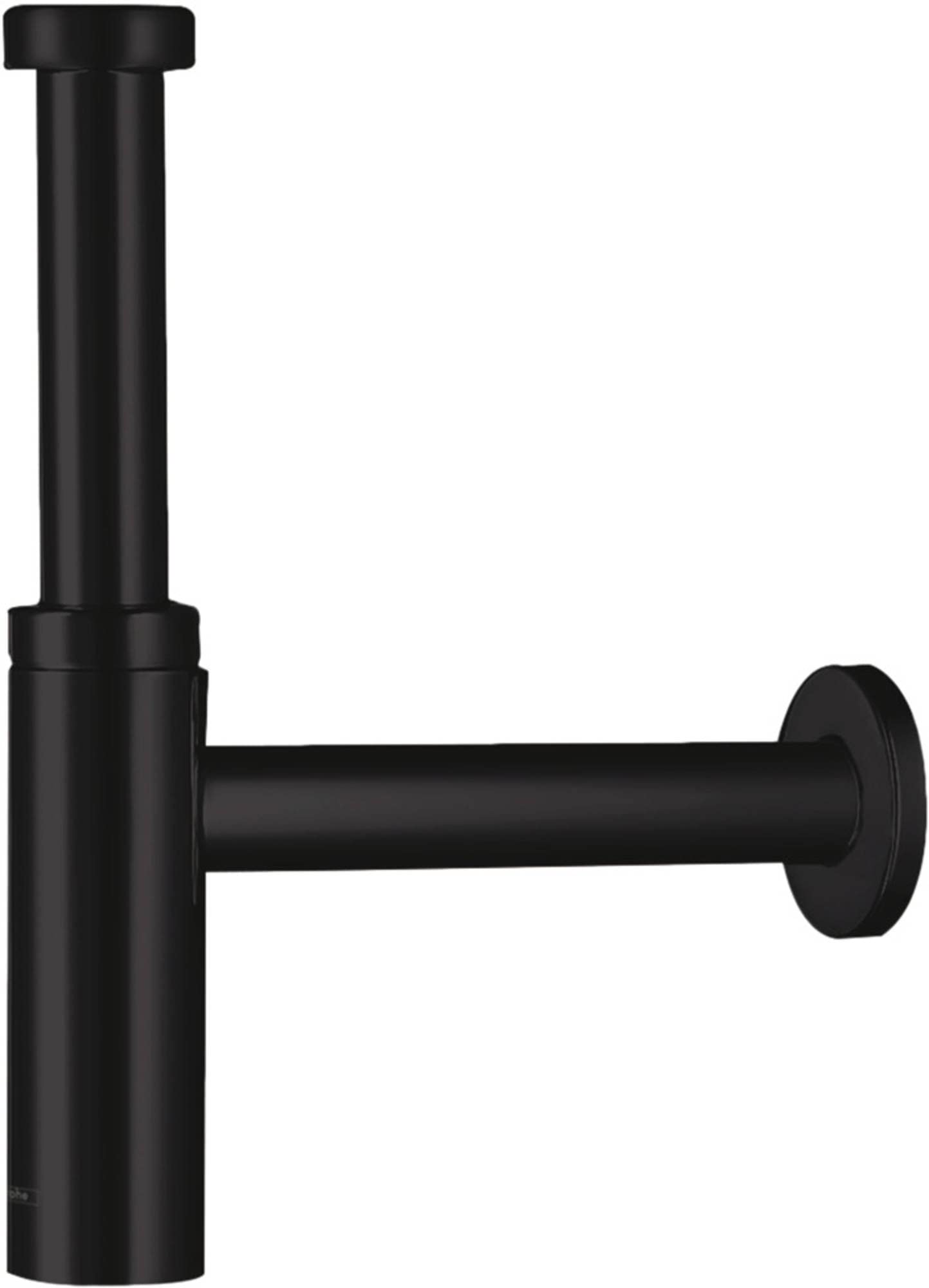 hansgrohe Siphon Flowstar S, Ablauf für Waschbecken Mattschwarz 