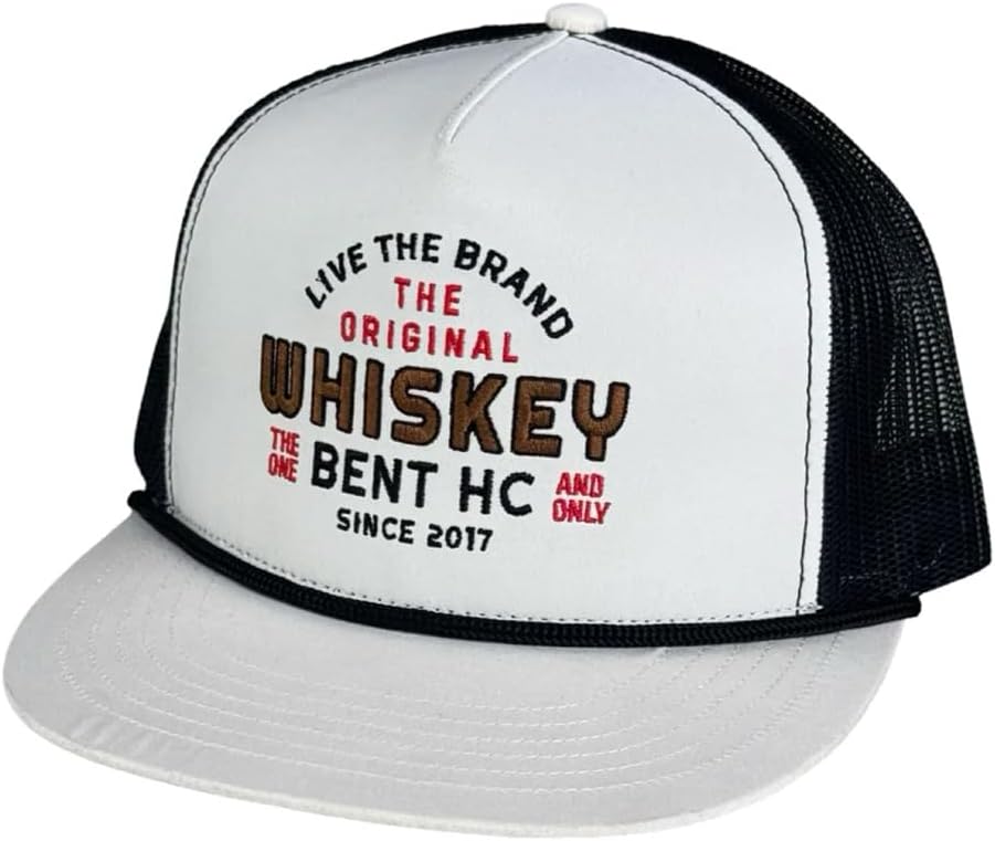 WHISKEY BENT HAT CO. The Straight Adjustable Snapback Hat