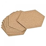 tapete hexagonal Contenido del paquete: 8 x Posavasos hexagonales.