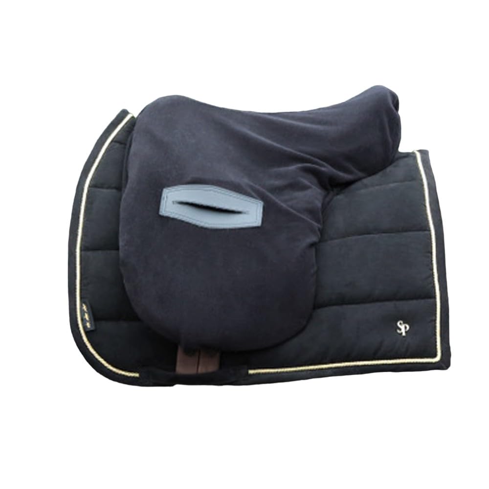 Supreme Products Men's Black Royal Occasion Horse Saddle Cover (One Size) (Black)