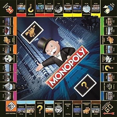 Image of Ultimate Banking Board Business Game - Electronic Banking Edition with Card Swiping Machine - Family Strategy Trading Game - Cashless Property Game for Kids & Adults - 2-4 Players