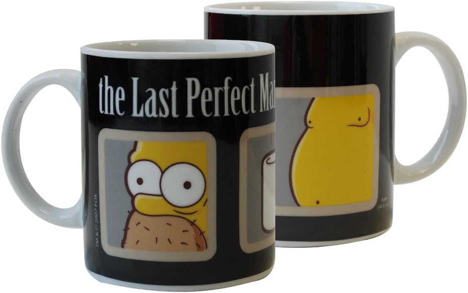 United Labels 0.32 Litre Simpsons the Last Perfect Man Mug