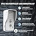Wireless Intercom Doorbell Chime for Home Intercomunicador (1T2 White) …