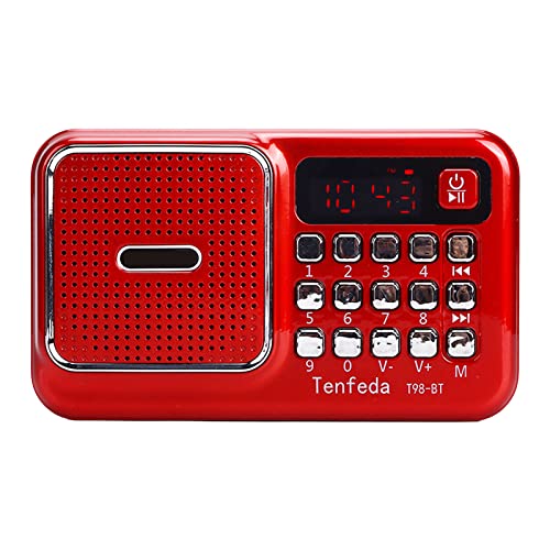 NDNCZDHC Portable AM FM Radio, Battery Operated Radio with USB Cable, AM FM Radio with MP3 Player for Home, Office, Gift for Radio Lover